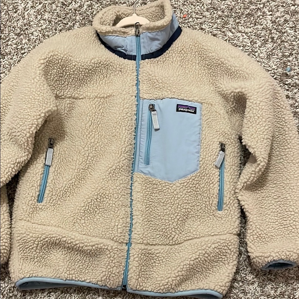 Patagonia Beige Fleece Jacket